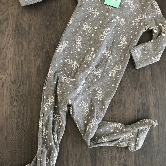 🎉HP🎉Lifely Grey Astronaut onesie 9-12mo NWT - Picture 4 of 8
